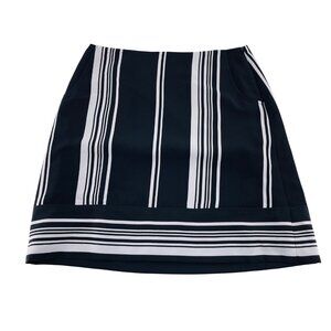 The Limited Women's Black & White Striped Short Pencil Skirt Size Small NWT